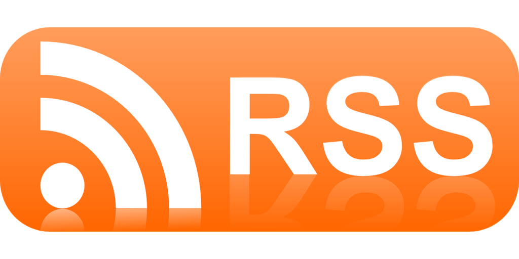 RSS orange button